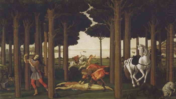 rNovella di Nastagio degli Onesti, Sandro Botticelli